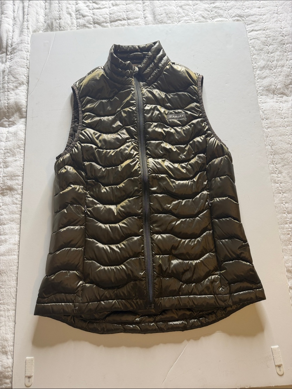 Ariat Ladies IR Forest Mist Ideal Down Vest
